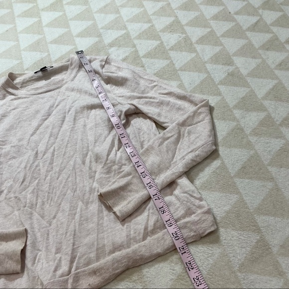 J crew Margot crewneck sweater heather flax - Picture 2 of 7